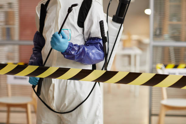 Professional Biohazard technician working in Plainview, TX